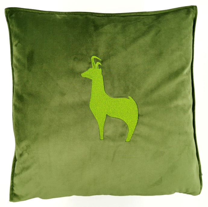 Alpenclassic 40 x 40 Gams-Kissen-Alpinara.de