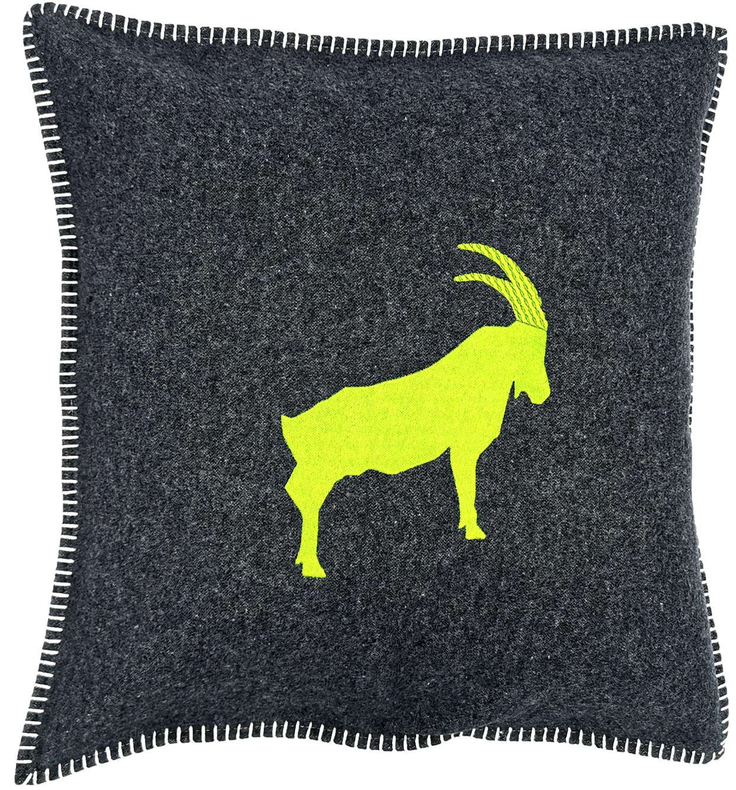Alpenchic Kissen Steinbock 50 x 50