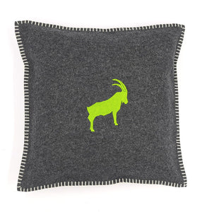 Alpenchic Kissen Steinbock 40x40