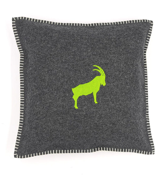 Alpenchic Kissen Steinbock 40x40