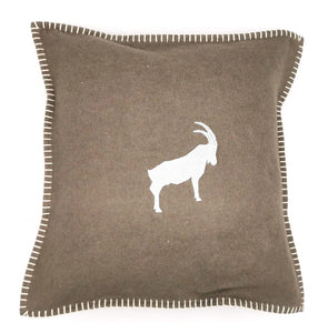 Alpenchic Kissen Steinbock 40x40