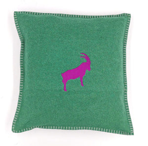 Alpenchic Kissen Steinbock 40x40