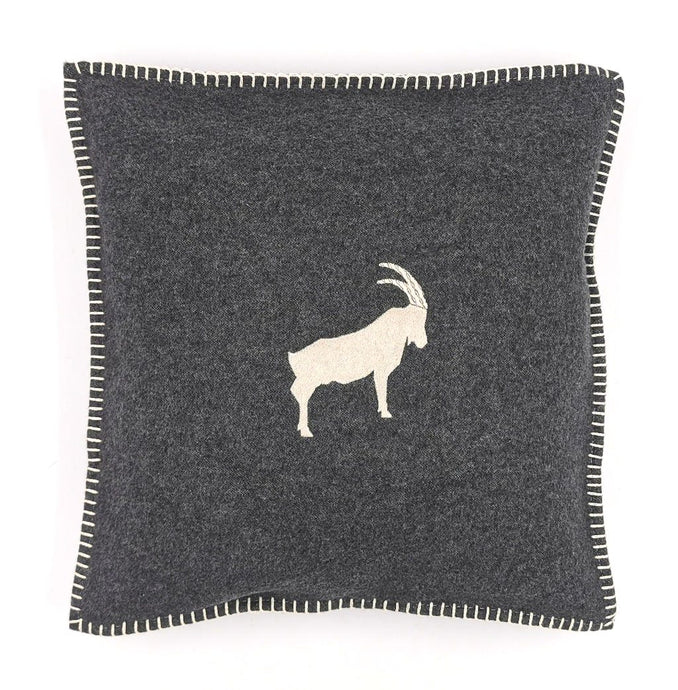 Alpenchic Kissen Steinbock 40x40