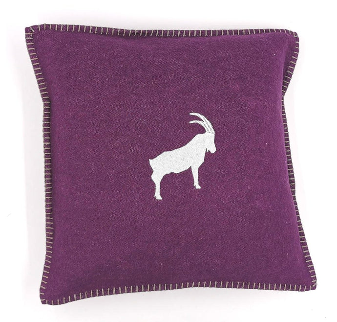 Alpenchic Kissen Steinbock 40x40