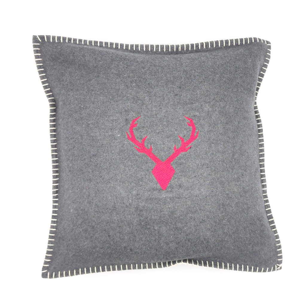 Alpenchic Kissen Hirsch 40 x 40