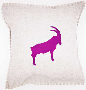 Alpenchich Steinbock Kissen