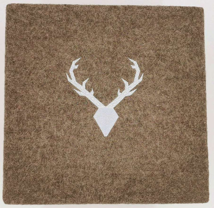 Bio Loden Wandbild Hirschmotiv