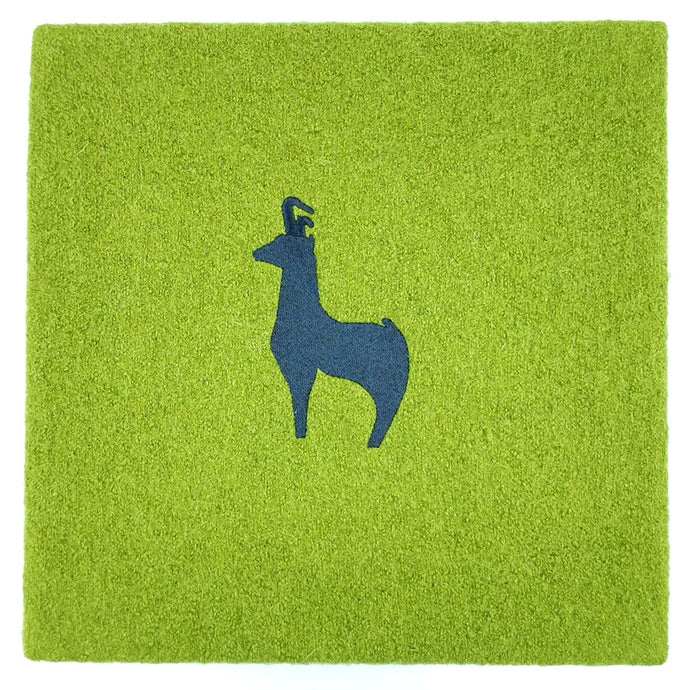 Wandbild Loden grün2 30 x 30 cm